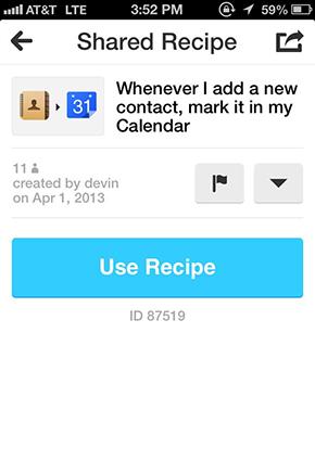 IFTTT .. تطبيق جديد يشغل الآيفون أوتوماتيكياً